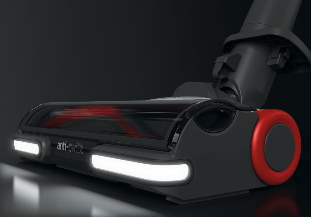 Hoover HF910H 011 szürke-piros akkumulátoros álló porszívó