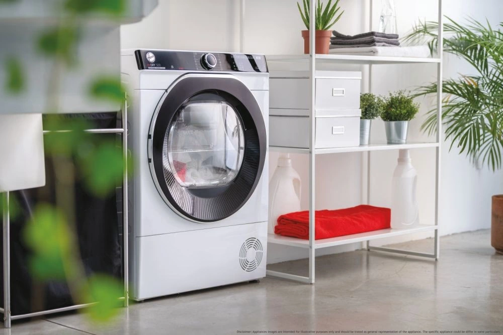 Hoover NDPEH9A3TCBEXS-S fehér, 9 kg, hőszivattyús, szárítógép