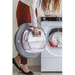 Hoover NDPEH9A3TCBEXS-S fehér, 9 kg, hőszivattyús, szárítógép