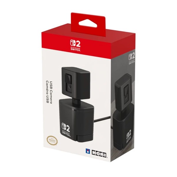Hori Camera Nintendo Switch 2 Official 640x480px USB Type-C fekete kamera