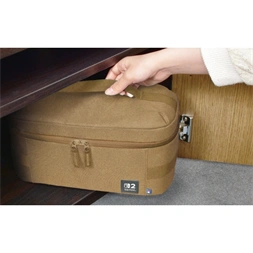 Hori Compact Carry All, Nintendo Switch 2, Official, Állítható rekesz, homokszínű konzol táska