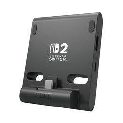 Hori Dual PlayStand Nintendo Switch 2 Official USB-A - USB-C fekete állvány és töltő