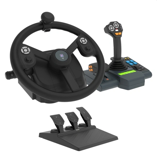 Hori Farming Vehicle Control System, PC (Windows), USB, vezetékes, kormány szett
