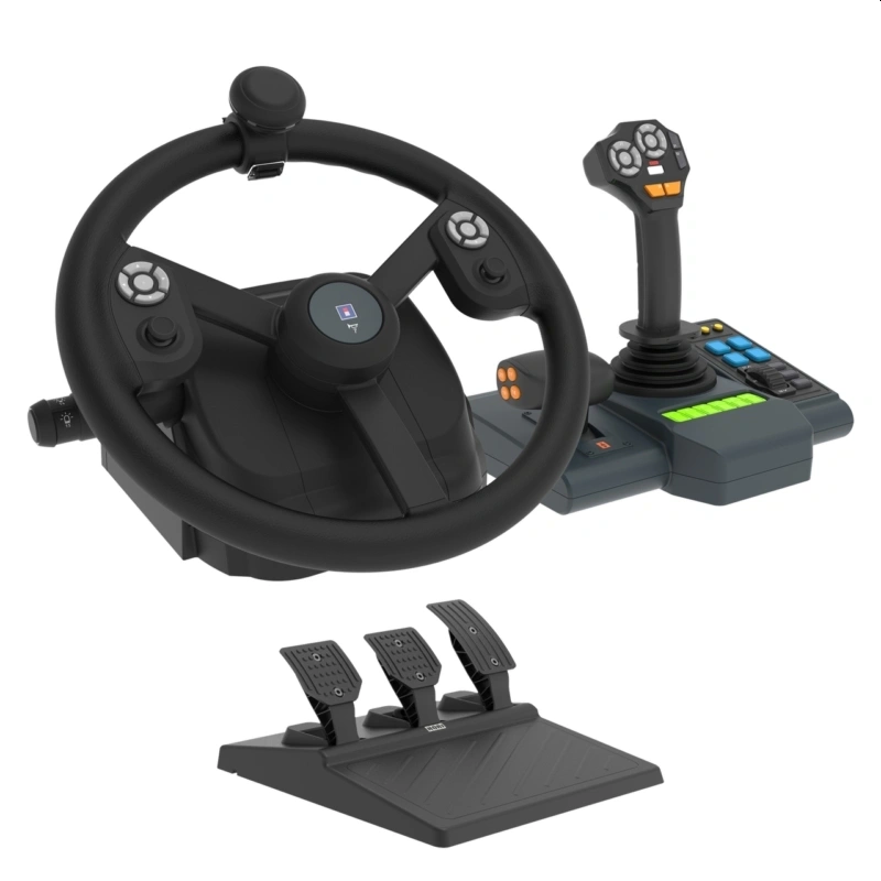 Hori Farming Vehicle Control System, PC (Windows), USB, vezetékes, kormány szett