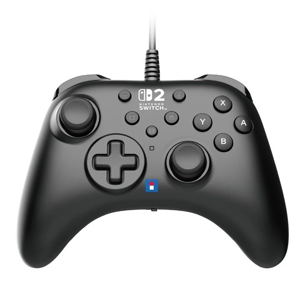 Hori Horipad Turbo Nintendo Switch 2 Official USB fekete vezetékes kontroller