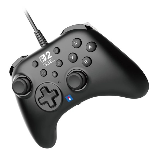 Hori Horipad Turbo Nintendo Switch 2 Official USB fekete vezetékes kontroller