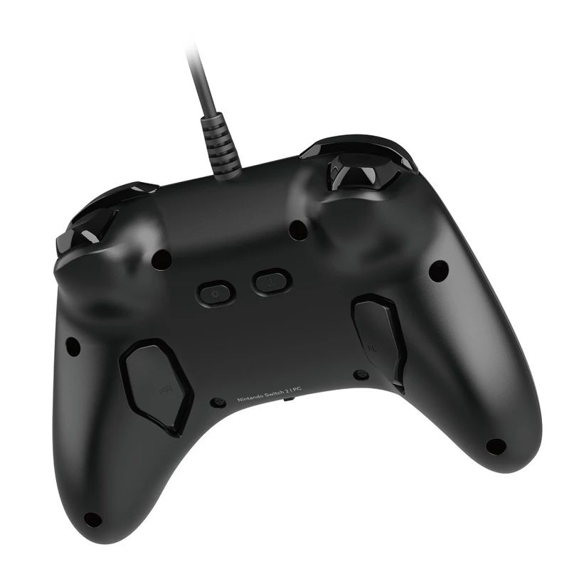 Hori NSX-005E Horipad Turbo Nintendo Switch 2 Official USB vezetékes fekete kontroller