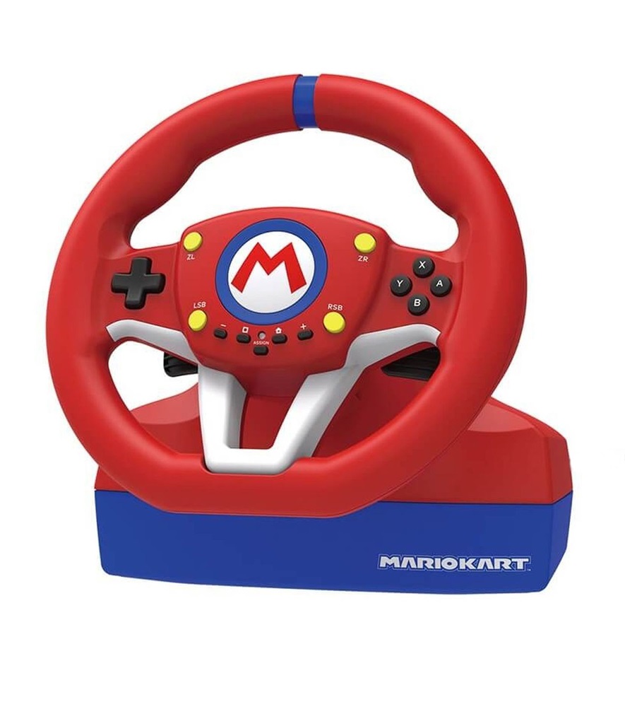 Hori Mario Kart Racing Wheel Pro Mini Nintendo Switch/OLED/Switch 2/PC piros-kék kormány
