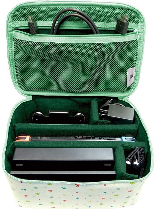 Hori Nintendo Switch Carry All Bag Animal Crossing mintás hordtáska