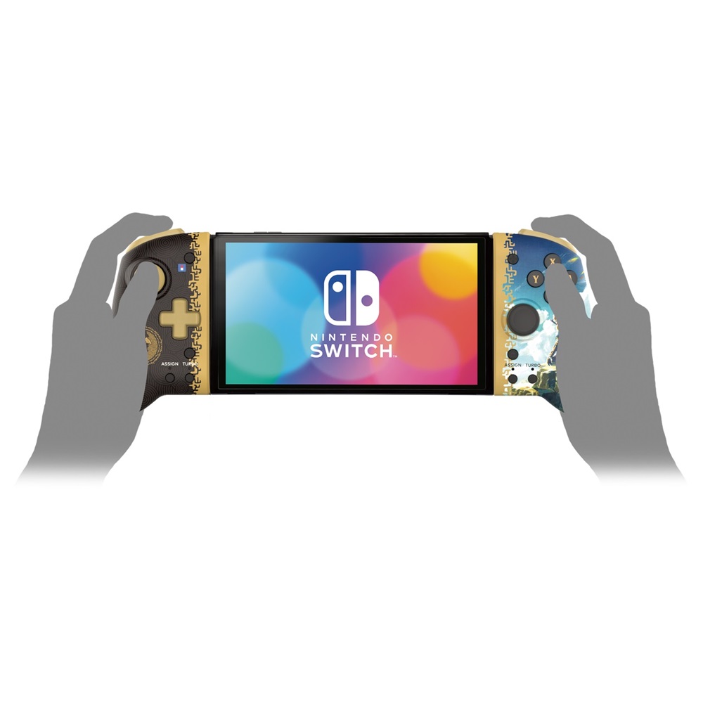 Hori NSP28292 Nintendo Switch Split Pad Pro "The Legend of Zelda: Tears of the Kingdom" mintás D-Pad kontroller pár