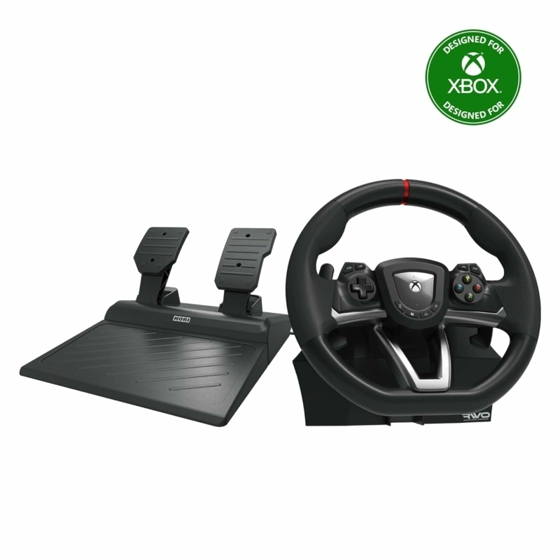 Hori Racing Wheel Overdrive, Xbox Series X|S, Xbox One, PC, USB, fekete kormány szett