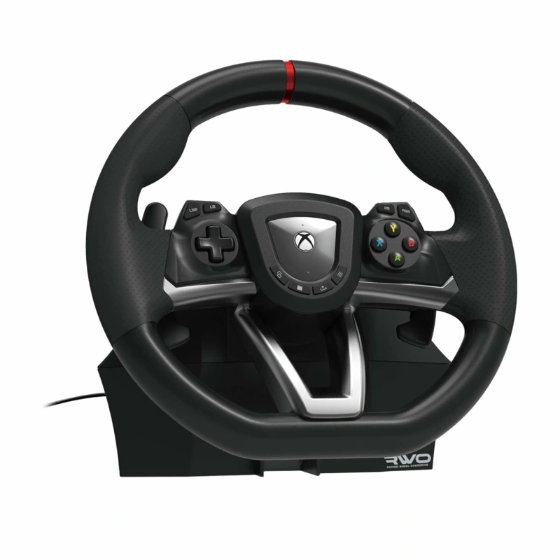 Hori Racing Wheel Overdrive, Xbox Series X|S, Xbox One, PC, USB, fekete kormány szett