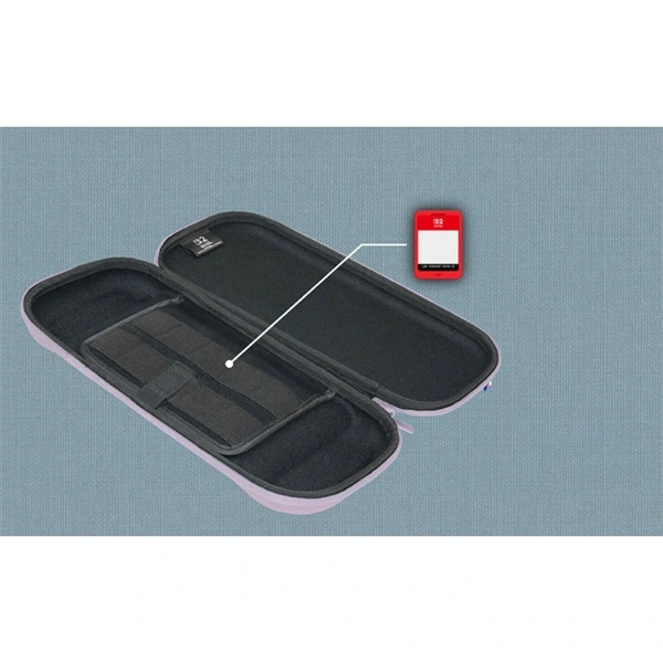 Hori Slim Tough Pouch, Nintendo Switch 2, Official, levendula konzol védőtok