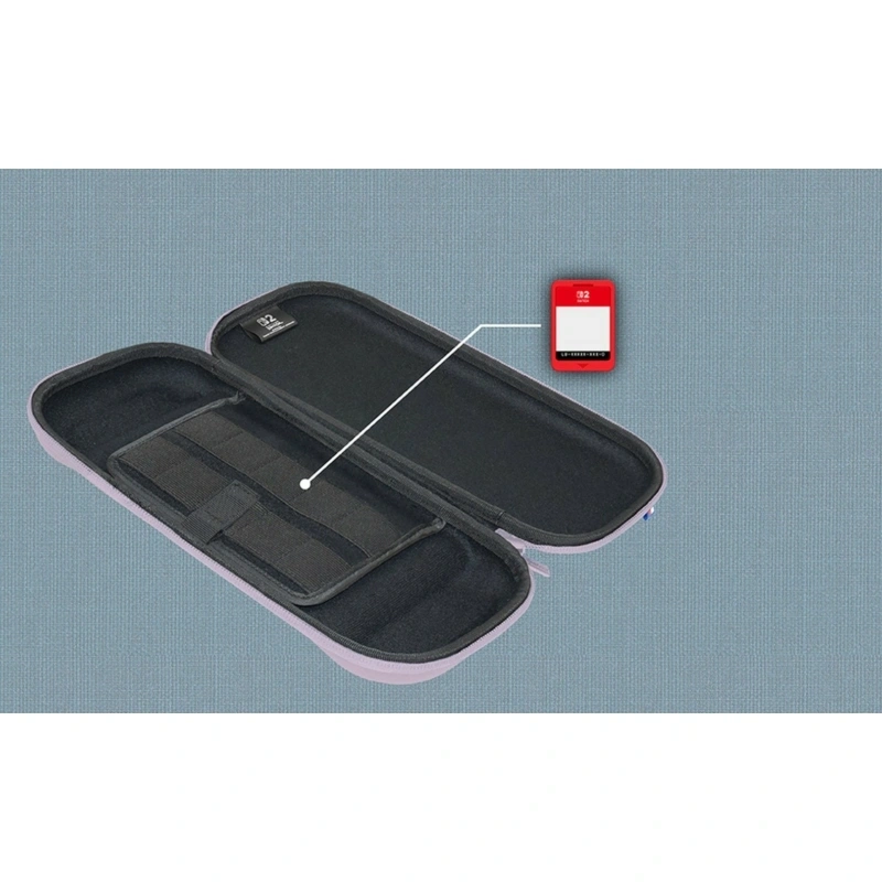 Hori Slim Tough Pouch, Nintendo Switch 2, Official, levendula konzol védőtok