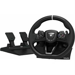 Hori Wireless Racing Wheel Overdrive, Xbox Series X|S, Xbox One, PC, vezeték nélküli, fekete kormány szett