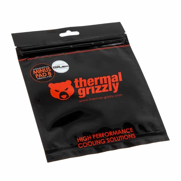 Hővezető lap Thermal Grizzly Minus Pad 8 120 x 20 x 1 mm