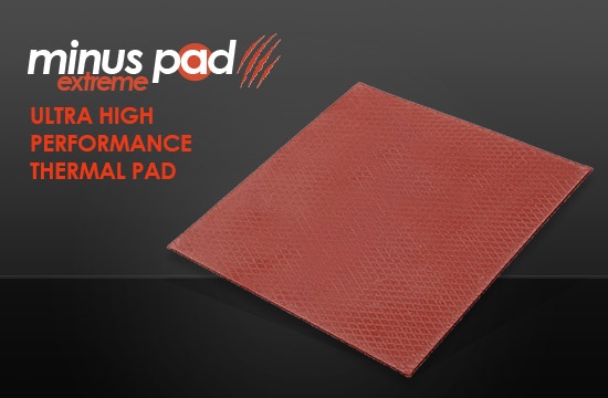 Hővezető lap Thermal Grizzly Minus Pad Extreme 100 x 100 x 2 mm