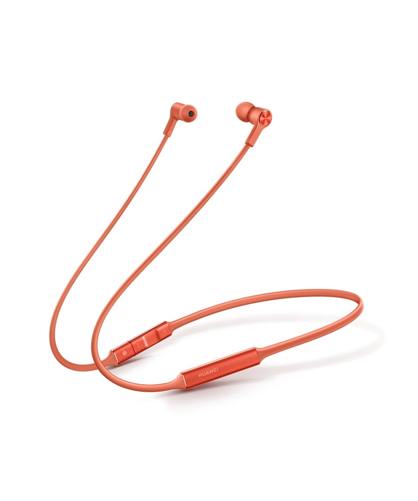 Huawei FreeLace Bluetooth nyakpántos narancssárga fülhallgató