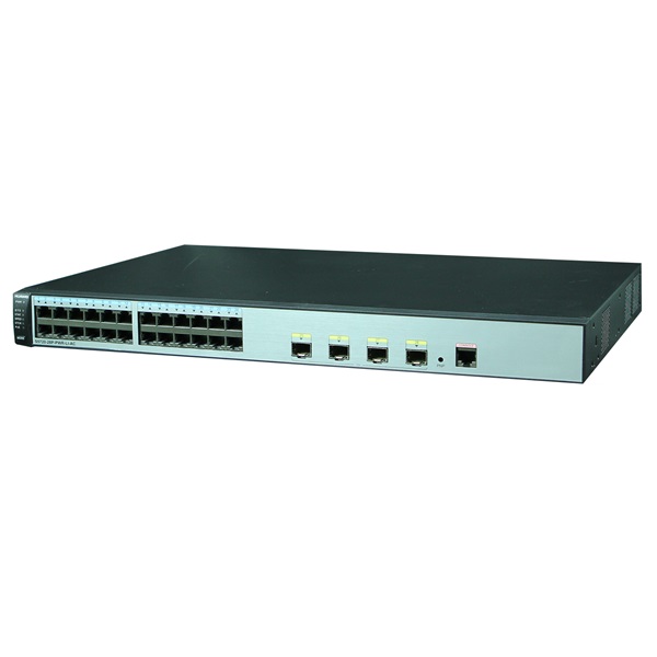 Huawei S5720-28P-PWR-LI-AC 24port GbE LAN PoE+ (370W) L3 menedzselhető switch (Újszerű)