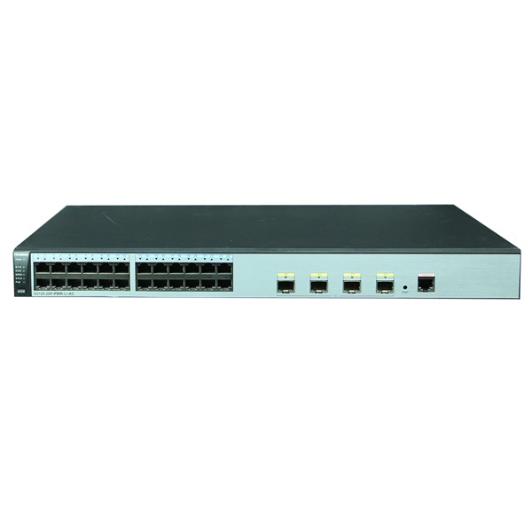 Huawei S5720-28P-PWR-LI-AC 24port GbE LAN PoE+ (370W) L3 menedzselhető switch (Újszerű)