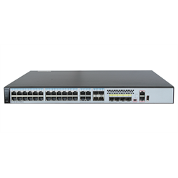 Huawei S5720-36C-PWR-EI bundle 24xGbE LAN 4xGbE Combo RJ45/SFP 4x10GbE SFP+ 370W PoE+ L3 menedzselhető switch