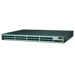 Huawei S5720-52X-PWR-LI-AC 48xGbE PoE+ LAN 4x10GbE SFP+ 370W PoE+ L3 menedzelhető switch