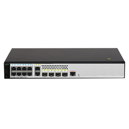 Huawei S5720S-12TP-PWR-LI-AC 8xGbE PoE LAN 2xGbE Combo RJ45/SFP 124W PoE L3 menedzselhető switch