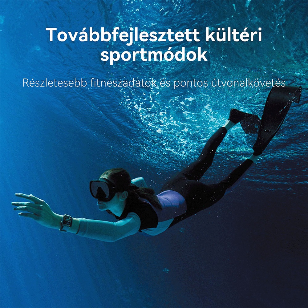 Huawei Watch Fit 4 Pro kék okosóra