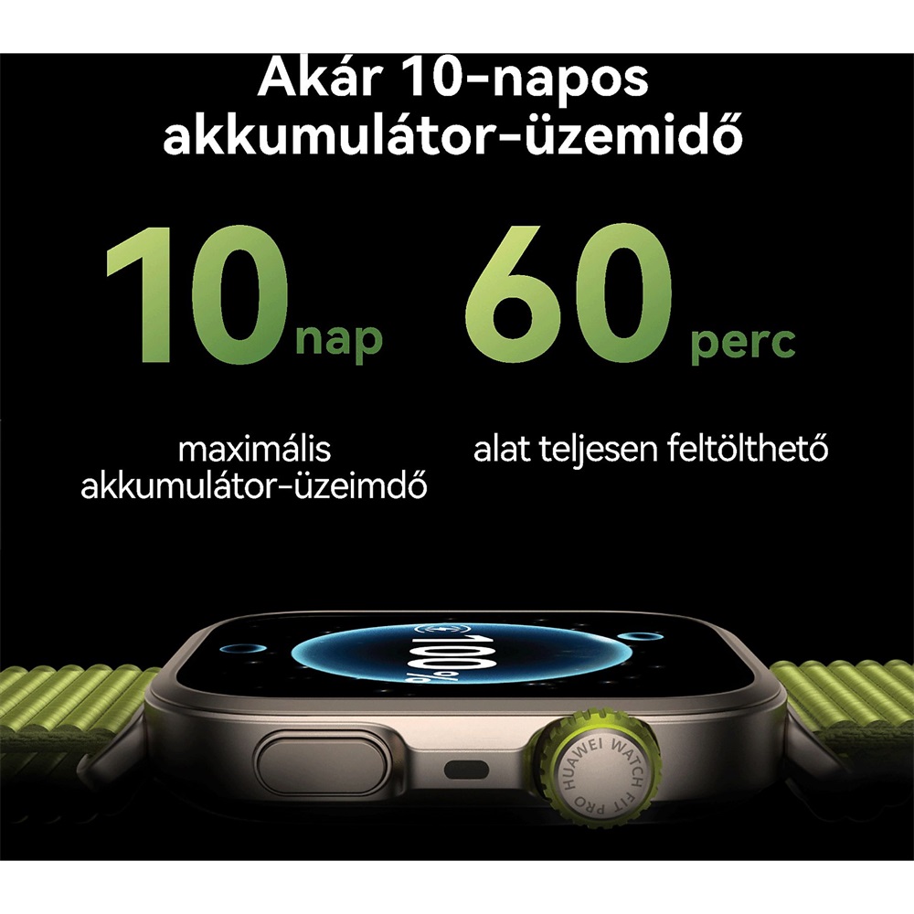 Huawei Watch Fit 4 Pro kék okosóra