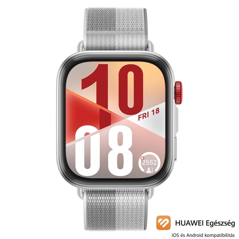 Huawei Watch Fit 4 ezüst okosóra