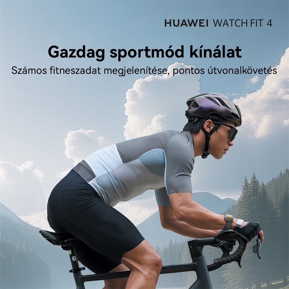 Huawei Watch Fit 4 fekete okosóra
