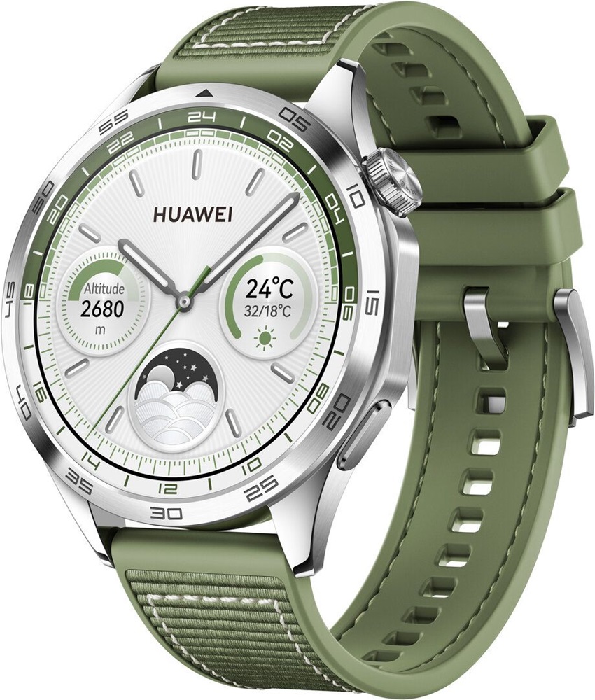 Huawei Watch GT 4 (46mm) zöld okosóra