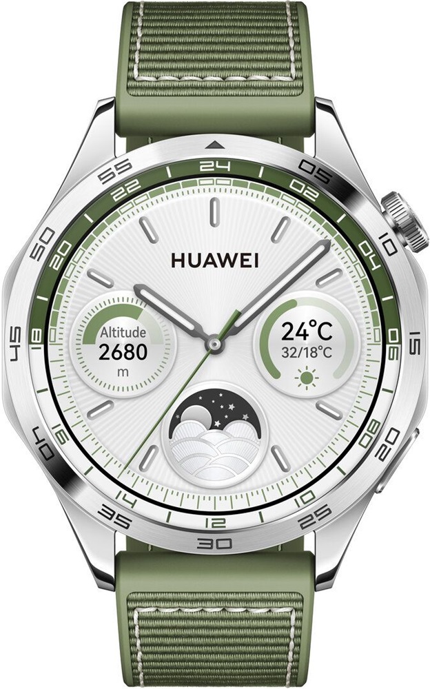 Huawei Watch GT 4 (46mm) zöld okosóra