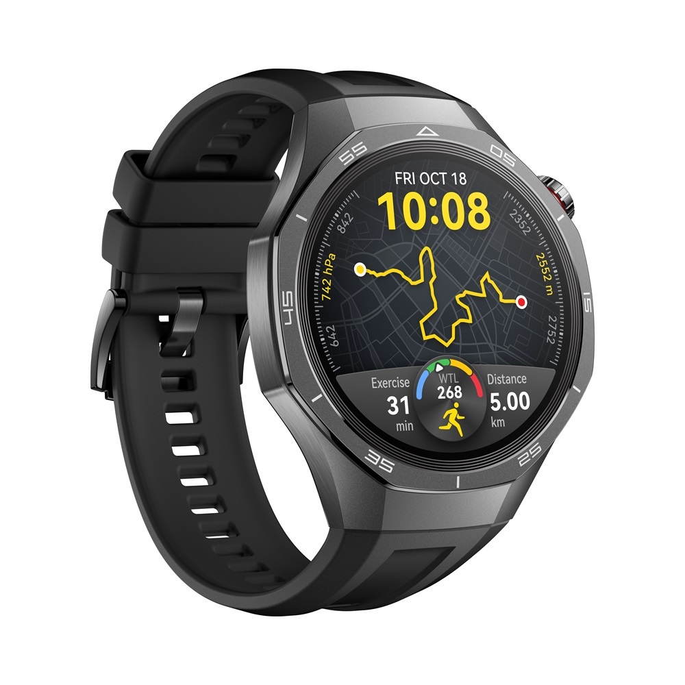 Huawei Watch GT 5 Pro (46mm) fekete okosóra (Újracsomagolt)