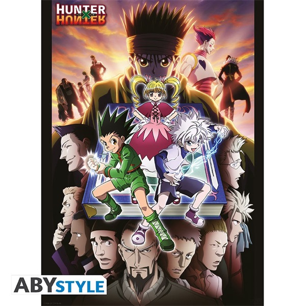 Hunter X Hunter "Greed Island" 52x38 cm poszter