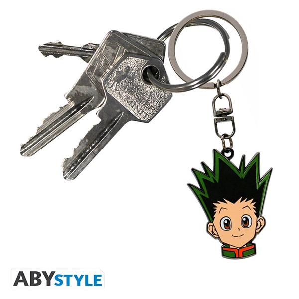 Hunter x Hunter "Gon`s head" fém kulcstartó