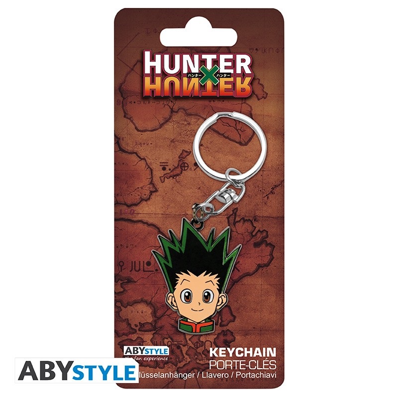 Hunter x Hunter "Gon`s head" fém kulcstartó