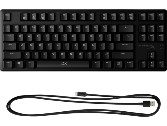 HyperX Alloy Origins Core (AQUA switch) Tenkeyless US világító mechanikus gamer billentyűzet