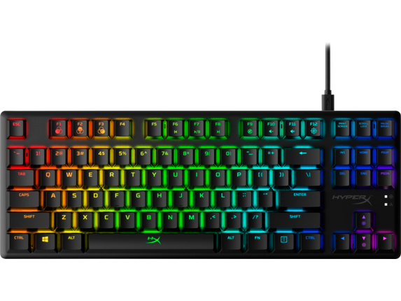 HyperX Alloy Origins Core (AQUA switch) Tenkeyless US világító mechanikus gamer billentyűzet