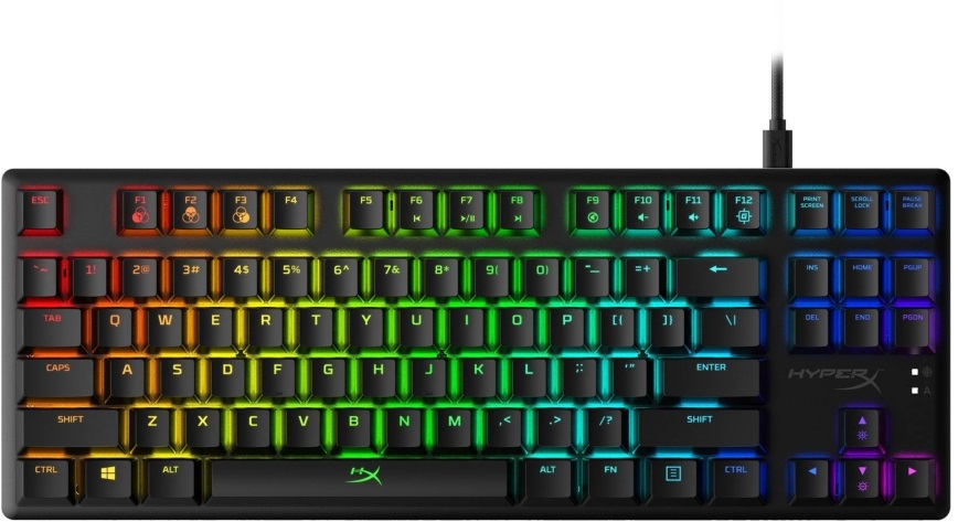 HyperX Alloy Origins Core Tenkeyless US világító mechanikus gamer billentyűzet