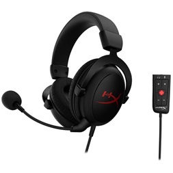 HyperX Cloud Core + 7.1 3,5 Jack fekete gamer headset