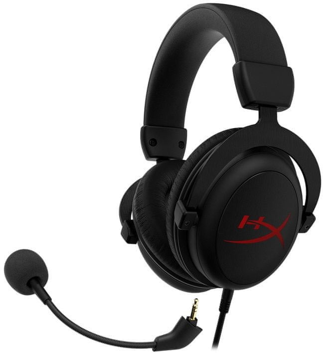 HyperX Cloud Core + 7.1 3,5 Jack fekete gamer headset