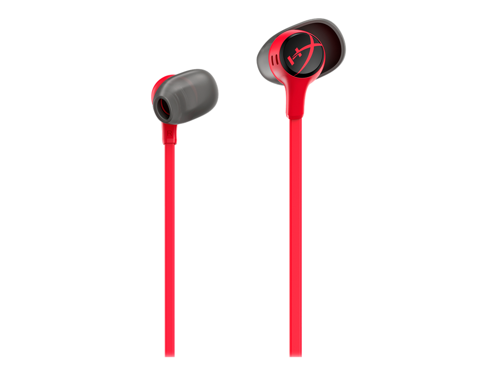 HyperX Cloud Earbuds II piros vezetékes mikrofonos fülhallgató
