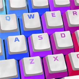 HyperX Pudding PBT US fehér gamer billentyű szett