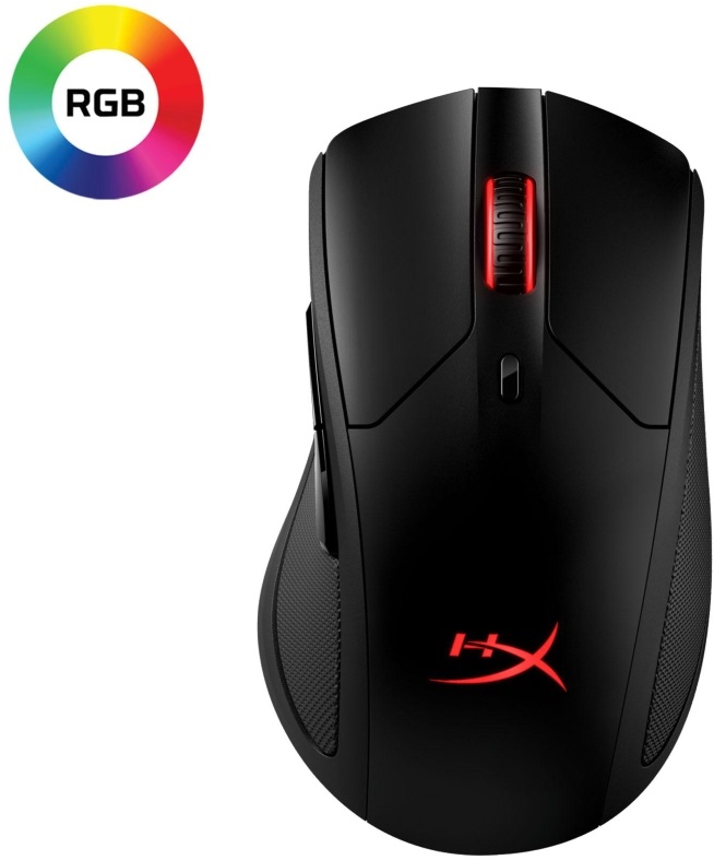 HyperX Pulsefire Dart vezeték nélküli fekete gamer egér