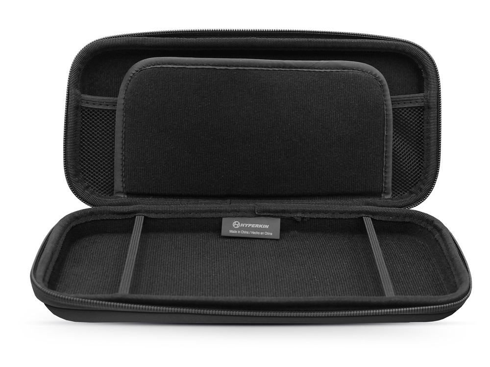 Hyperkin M07599-BK CarryMate EVA Nintendo Switch/Switch OLED/Switch Lite Fekete erősített utazótok