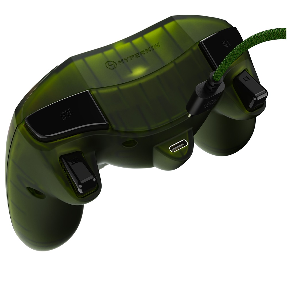 Hyperkin M01618-GN Duchess Xbox Series|One/Windows 11|10 Xbox liszenszelt vezetékes zöld kontroller