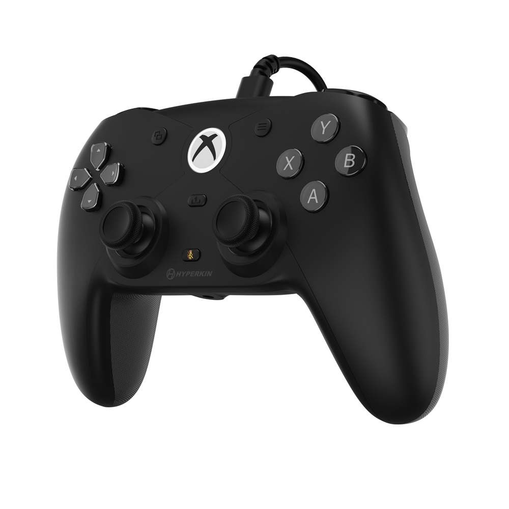 Hyperkin M01638-BK Competitor Xbox Series|One/Windows 11|10 Xbox liszenszelt vezetékes fekete kontroller