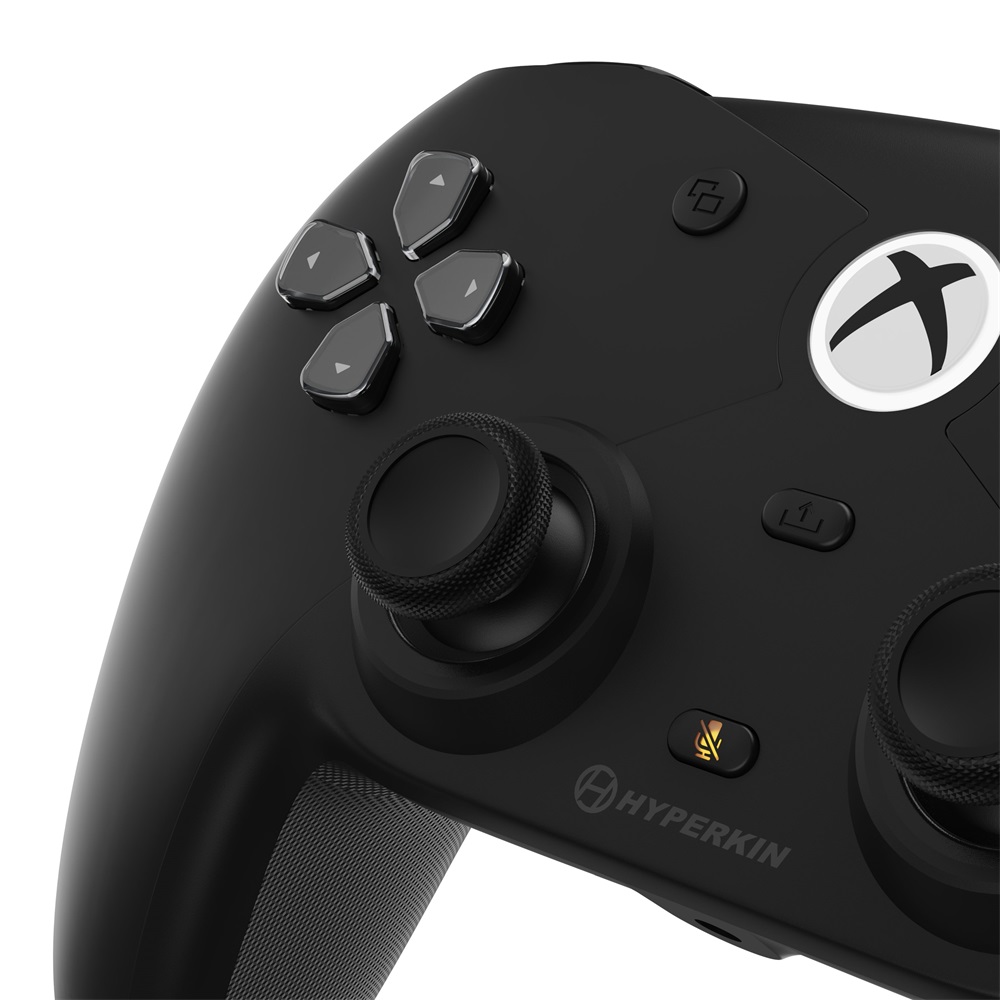 Hyperkin M01638-BK Competitor Xbox Series|One/Windows 11|10 Xbox liszenszelt vezetékes fekete kontroller