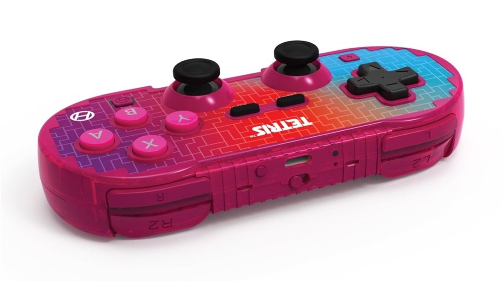 Hyperkin M01328-TEHG Pixel Art Tetris Nintendo Switch/PC/Mac/Android vezeték nélküli "Hyper Gradient" kontroller